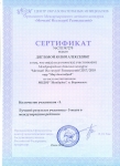 Сертификат Мир динозавров